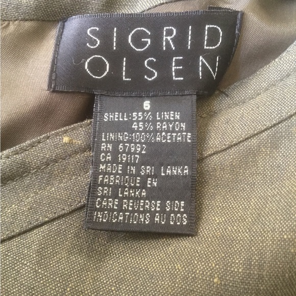 SIGRID OLSEN Dress. Sz 6. NWOT - Picture 5 of 6